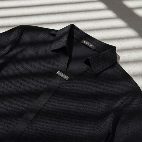Elite TexturaPlacket Polo