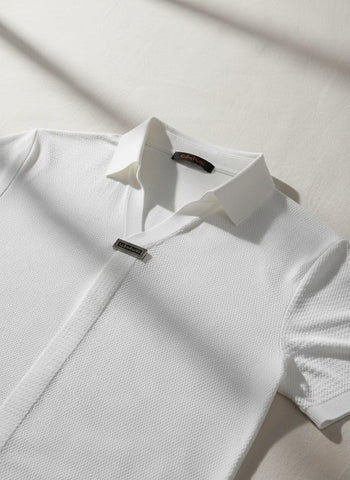 Elite TexturaPlacket Polo