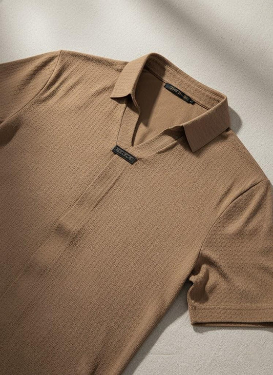 Elite TexturaPlacket Polo
