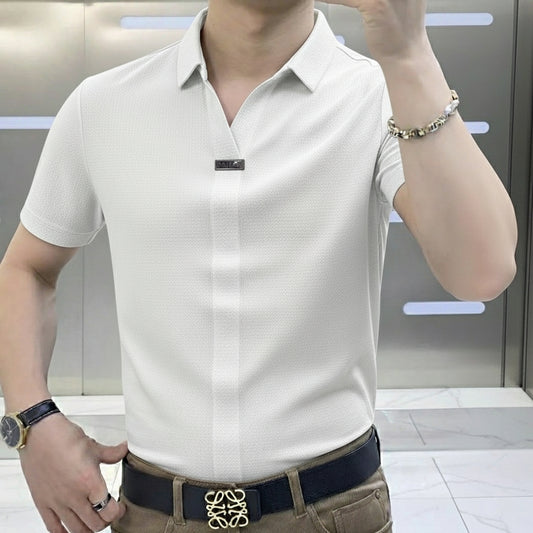 Elite TexturaPlacket Polo