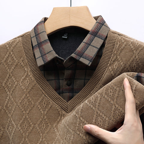 Vintage Lattice Knit Ensemble