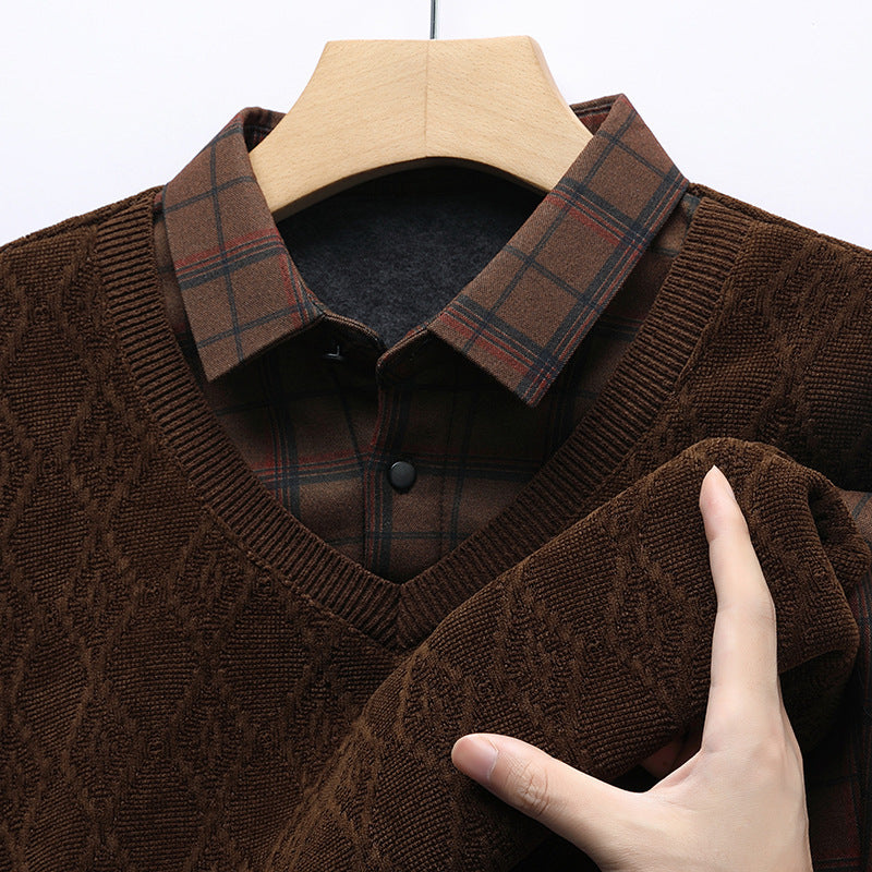 Vintage Lattice Knit Ensemble