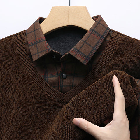 Vintage Lattice Knit Ensemble