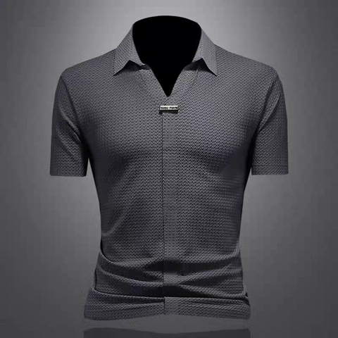 Elite TexturaPlacket Polo