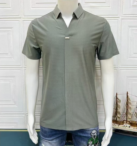 Elite TexturaPlacket Polo