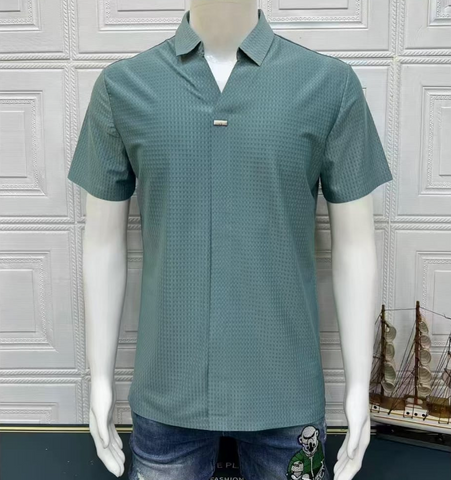 Elite TexturaPlacket Polo
