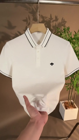 LegacyMark Crest Collar Polo T-Shirt