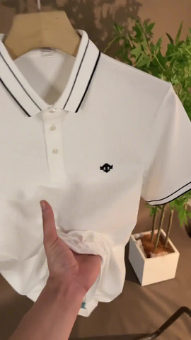 LegacyMark Crest Collar Polo T-Shirt