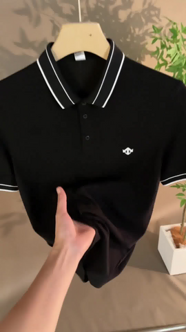 LegacyMark Crest Collar Polo T-Shirt