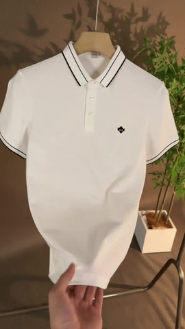 LegacyMark Crest Collar Polo T-Shirt