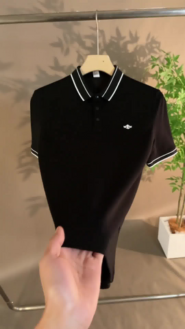 LegacyMark Crest Collar Polo T-Shirt