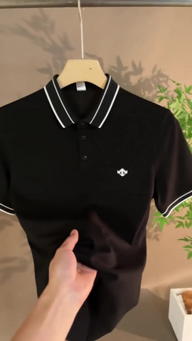 LegacyMark Crest Collar Polo T-Shirt