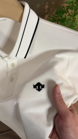LegacyMark Crest Collar Polo T-Shirt
