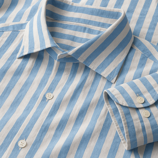 Monarch Stripe Linen Shirt