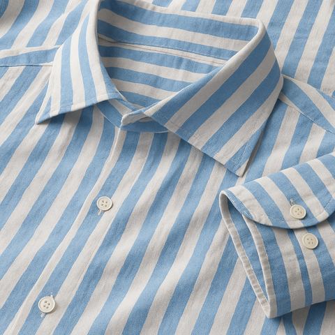 Monarch Stripe Linen Shirt