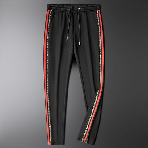 Heritage Monogram Side-Trim Trousers