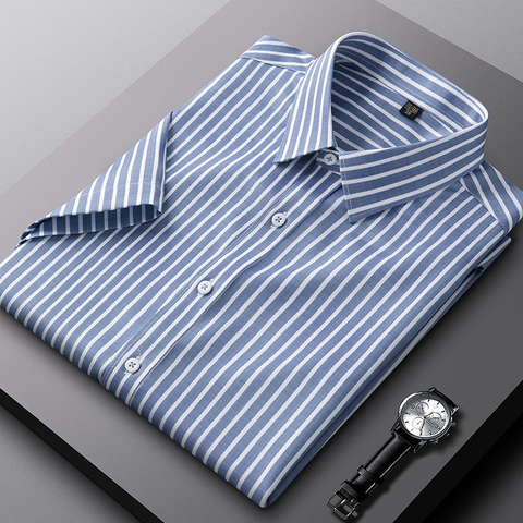 Regent Stride Striped Cotton Shirt