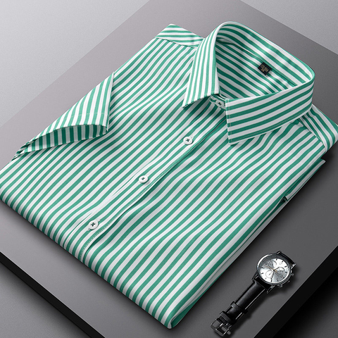 Regent Stride Striped Cotton Shirt