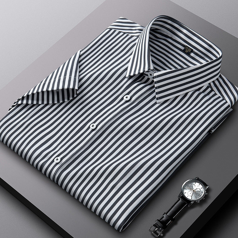 Regent Stride Striped Cotton Shirt