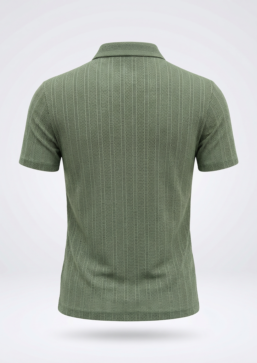 Emerald Drift Meshline Polo T-Shirt