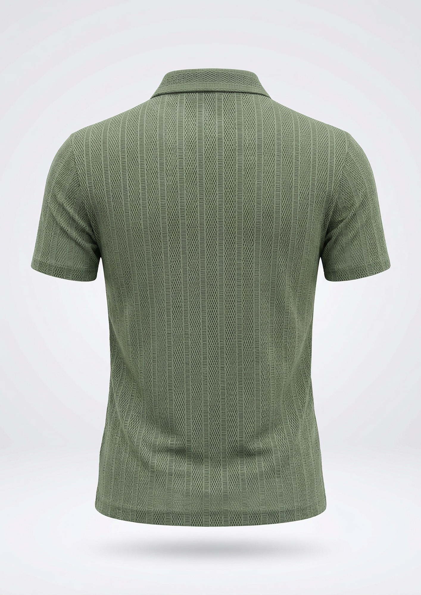 Emerald Drift Meshline Polo T-Shirt