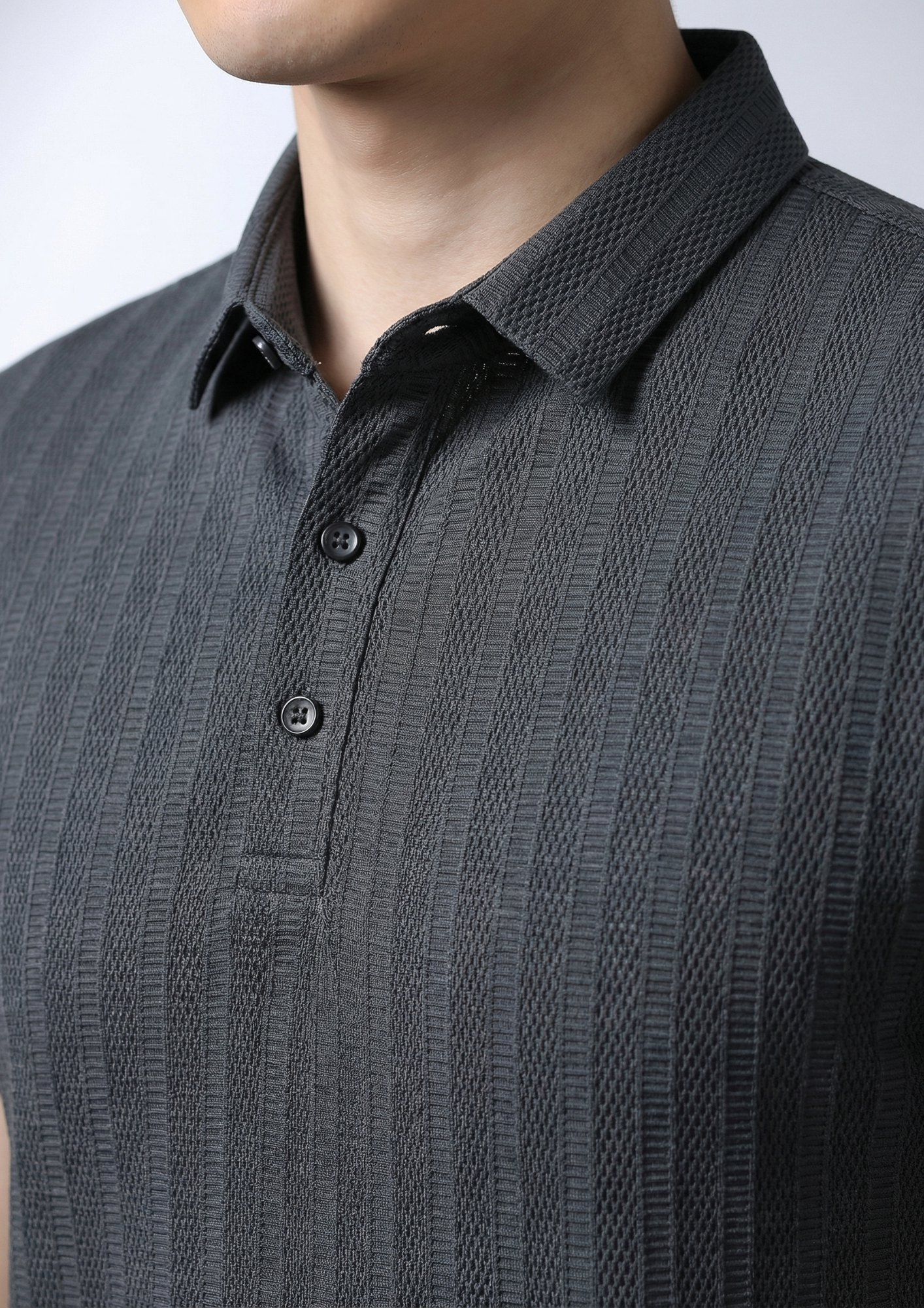 Emerald Drift Meshline Polo T-Shirt