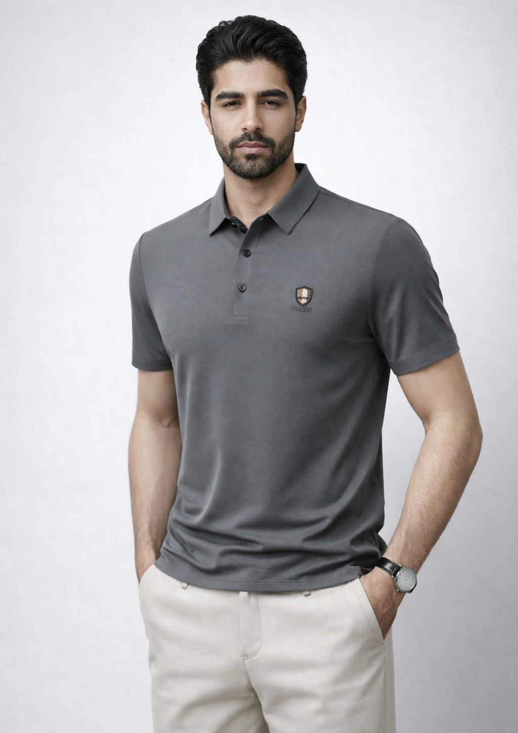 TitanMark Shield Polo T-Shirt