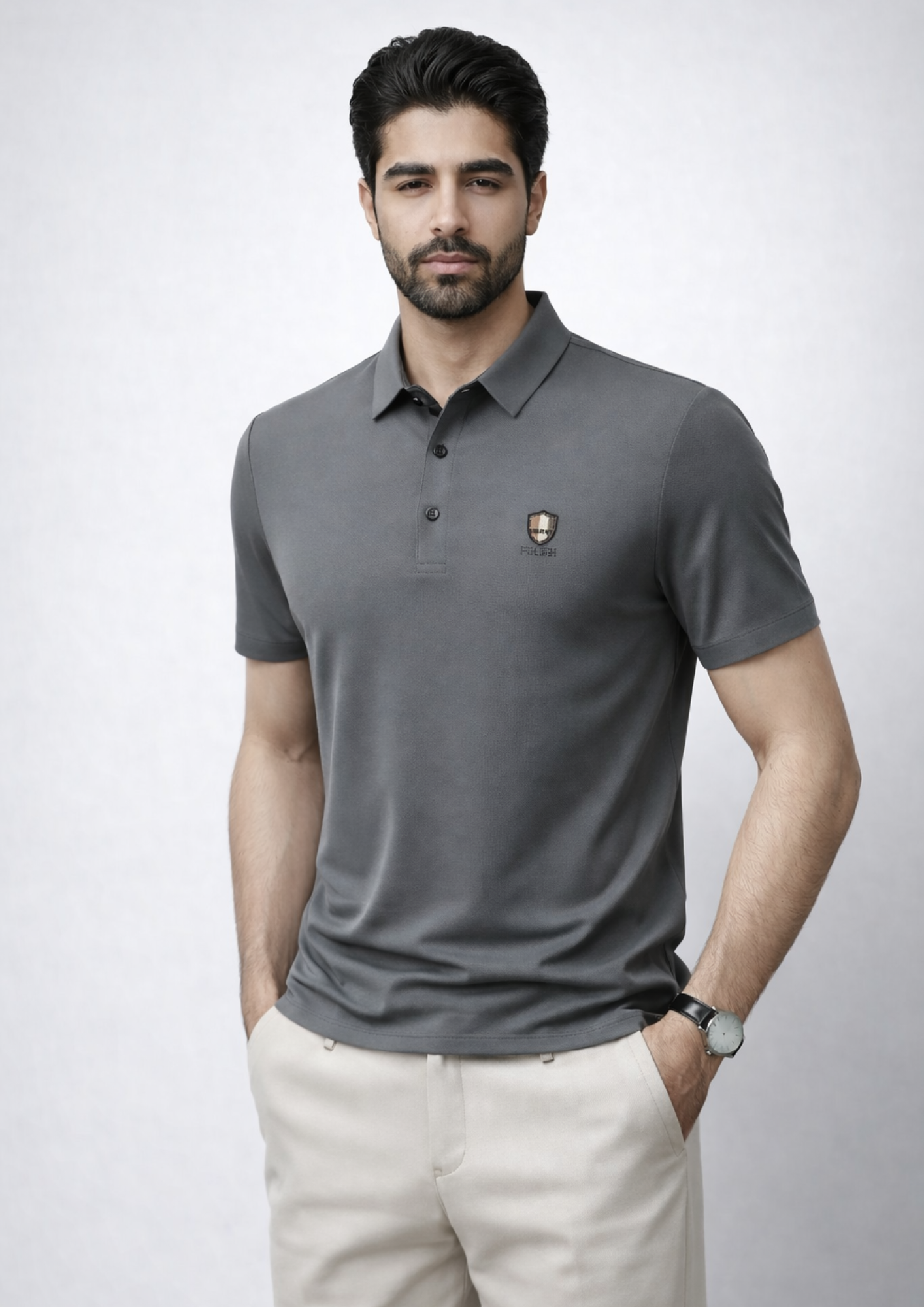 TitanMark Shield Polo T-Shirt