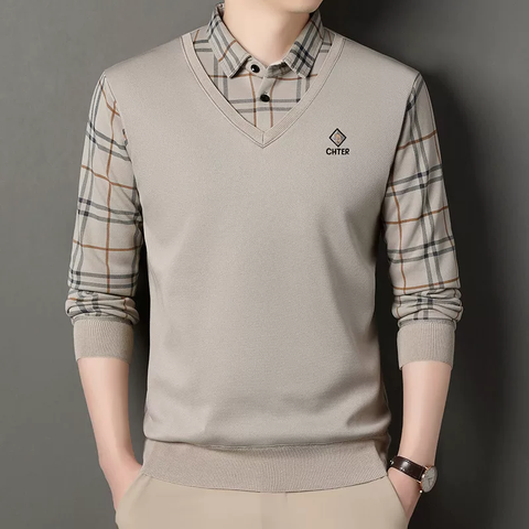 Eminence Plaid Knitwear