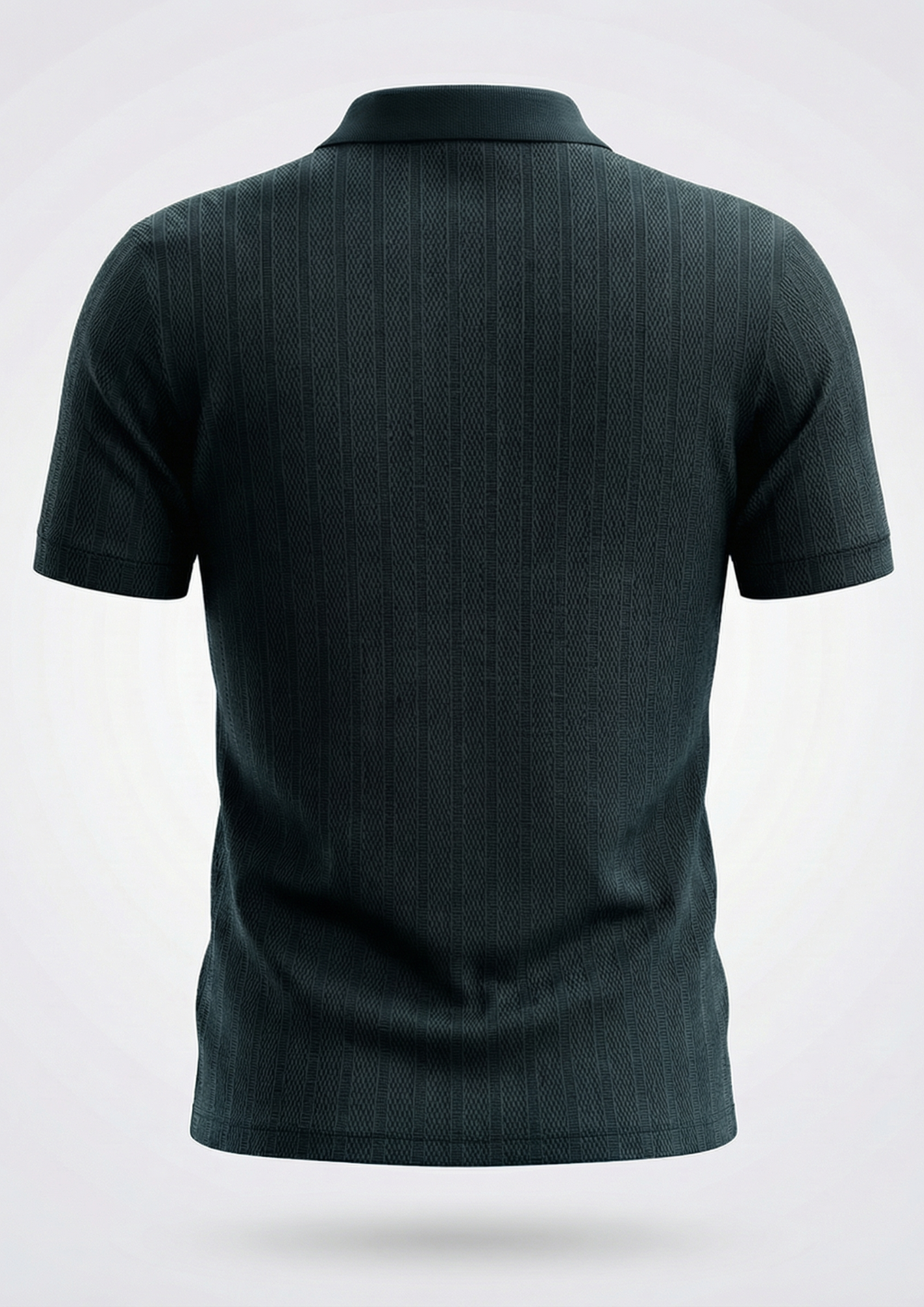 Emerald Drift Meshline Polo T-Shirt