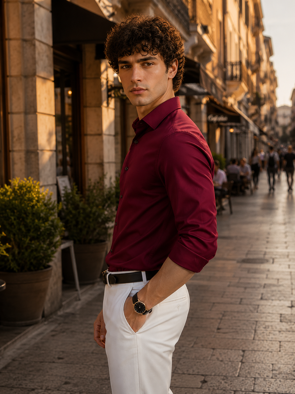 Wine Red Soft Premium Shirt