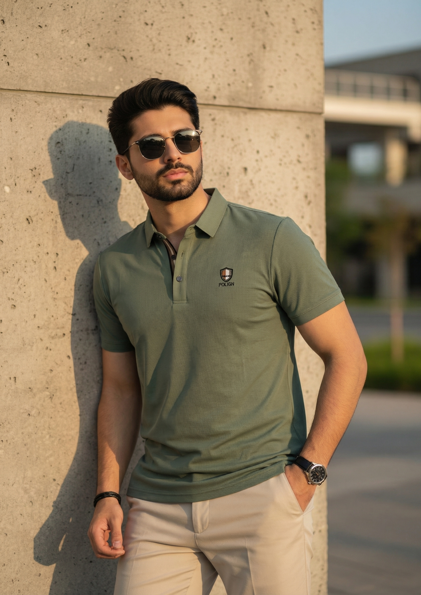 TitanMark Shield Polo T-Shirt