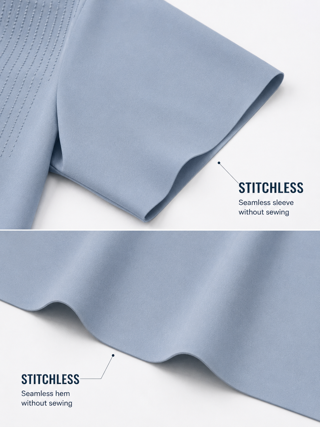 Tenaxtees Premium Stitchless Anti-Wrinkle Formal Shirt for Men