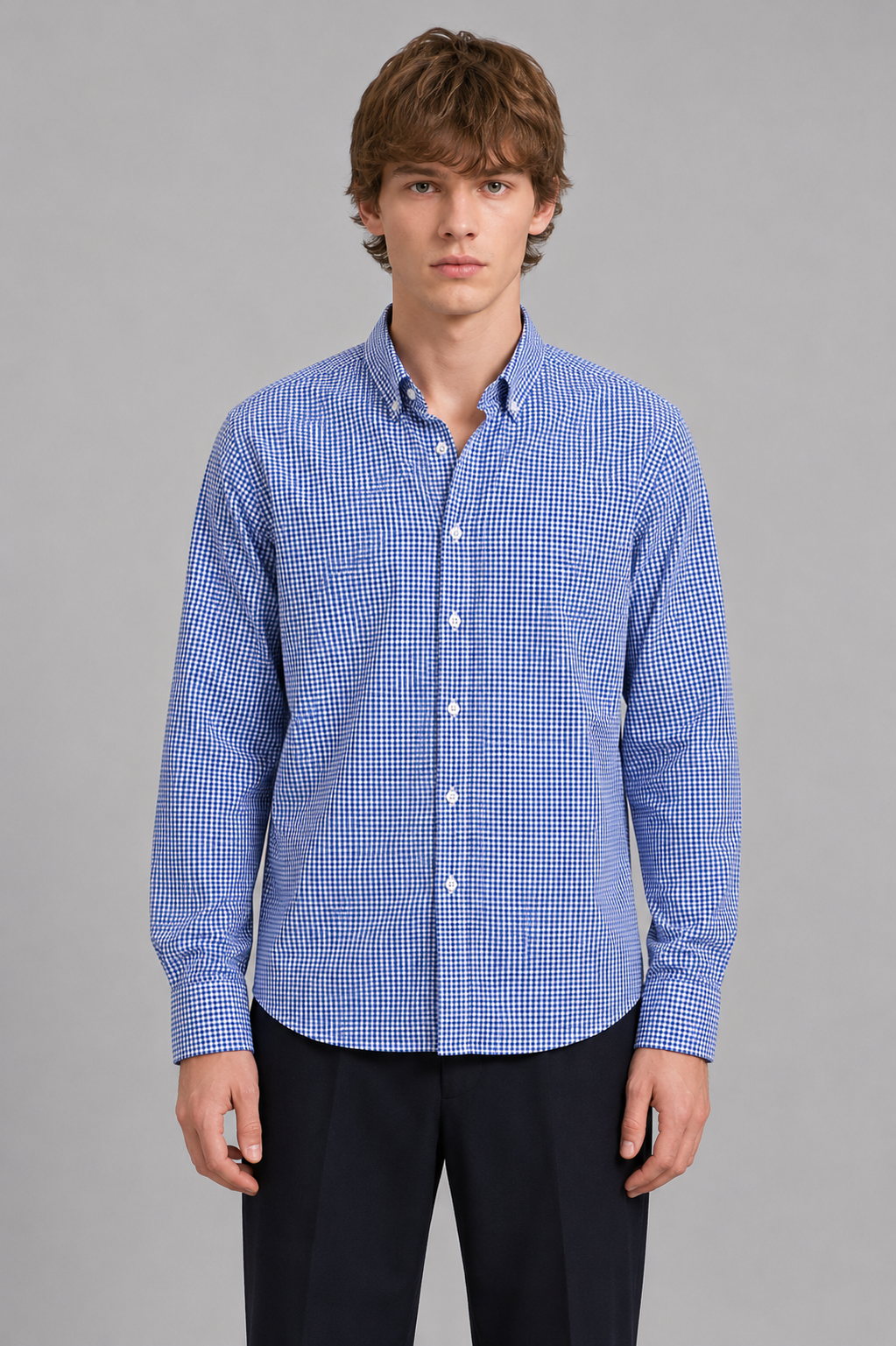 Heirloom Gingham Cotton Shirt