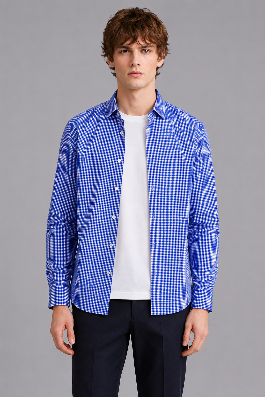 Heirloom Gingham Cotton Shirt