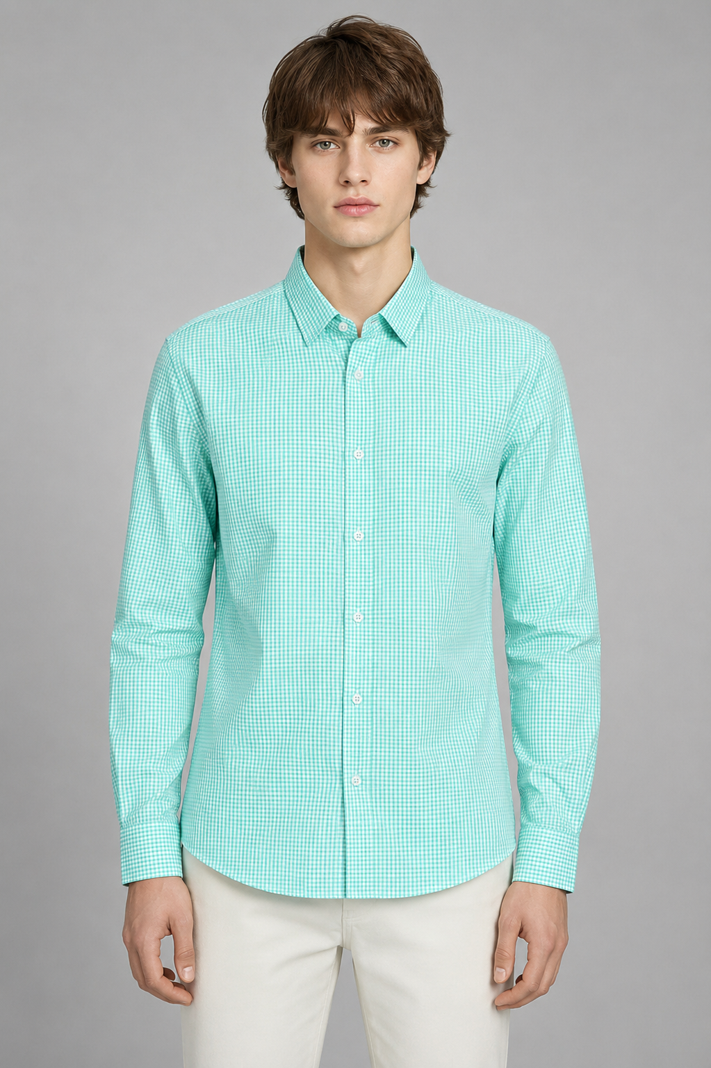 Heirloom Gingham Cotton Shirt