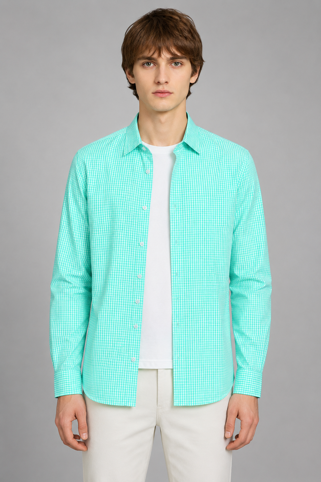 Heirloom Gingham Cotton Shirt