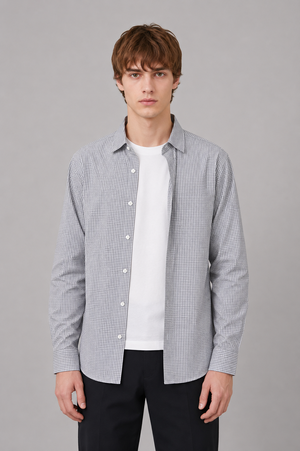 Heirloom Gingham Cotton Shirt
