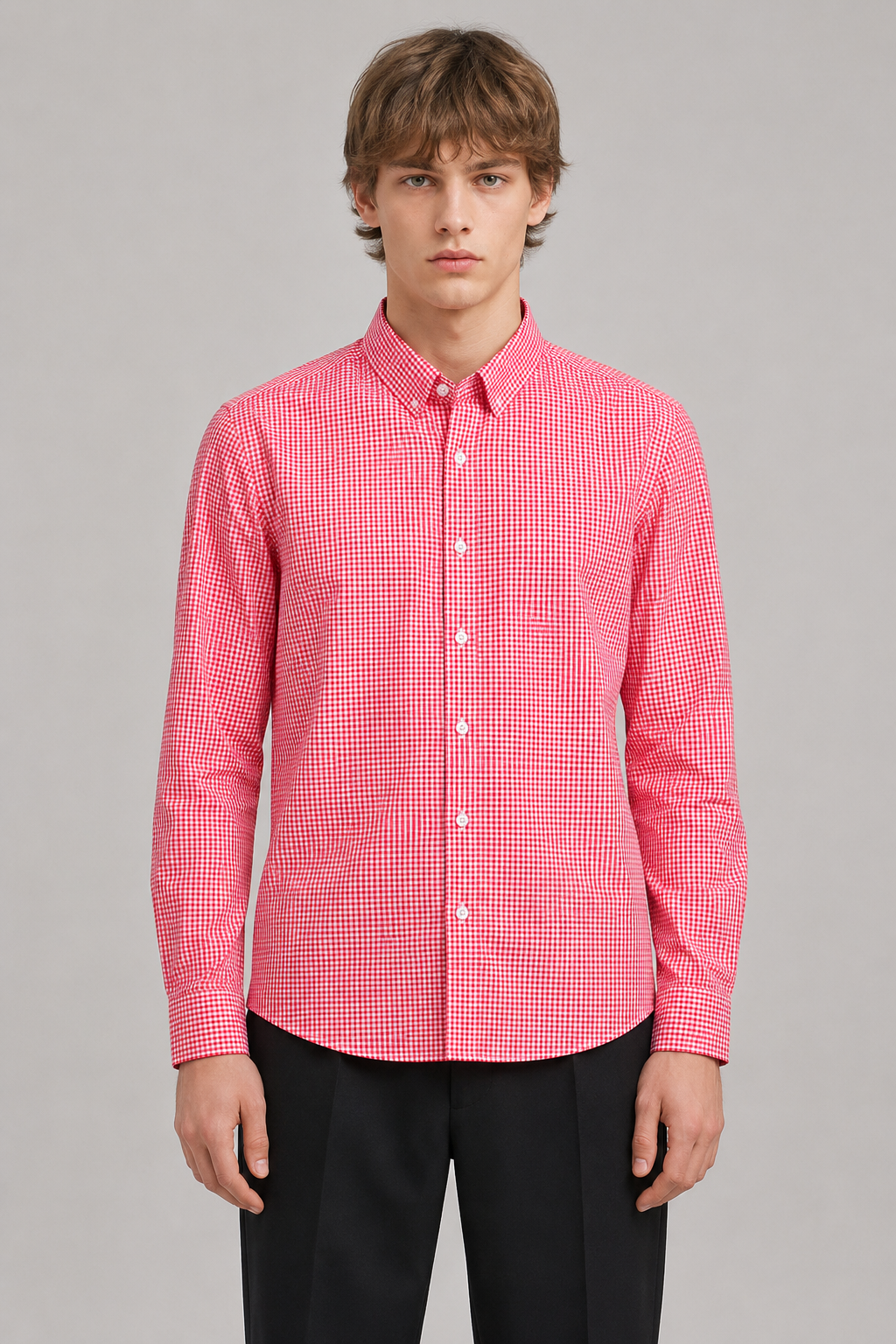 Heirloom Gingham Cotton Shirt