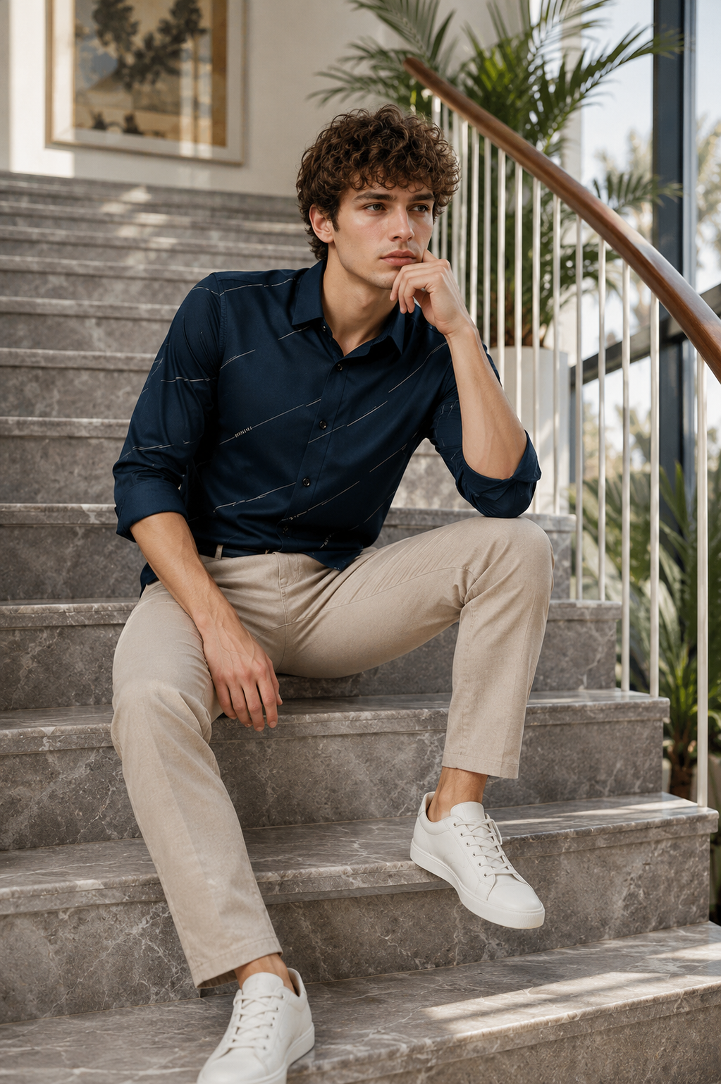 Twilight Drift Signature Formal Shirt