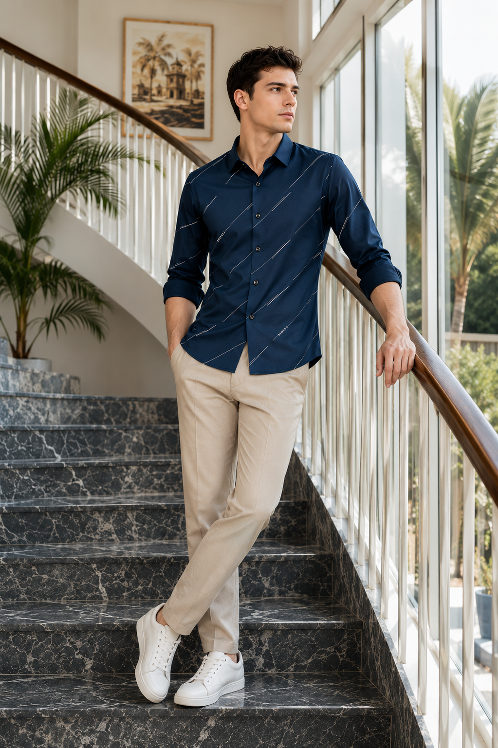 Twilight Drift Signature Formal Shirt
