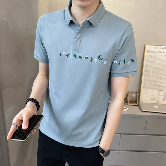 Botanic Crest Embroidered Polo