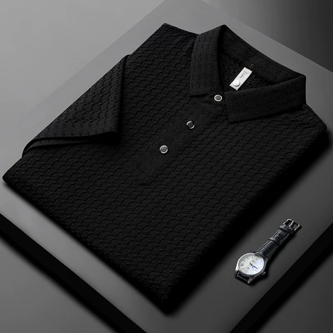 Imperial Jacquard Design Polo T-Shirt