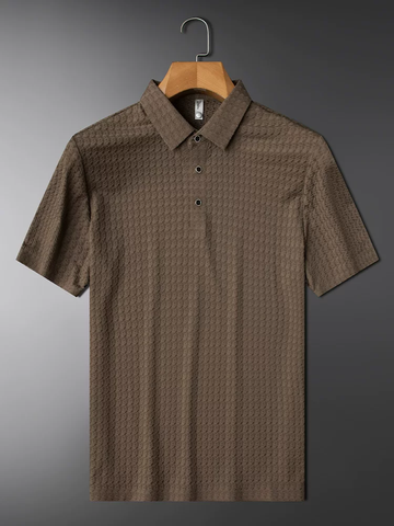 Imperial Jacquard Design Polo T-Shirt