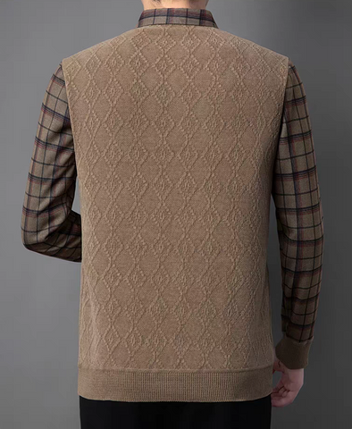 Vintage Lattice Knit Ensemble