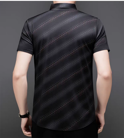 Meridian Luxe Patterned Shirt