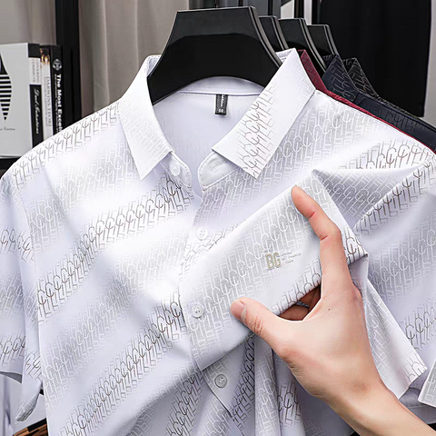 Meridian Luxe Patterned Shirt