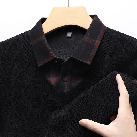 Vintage Lattice Knit Ensemble