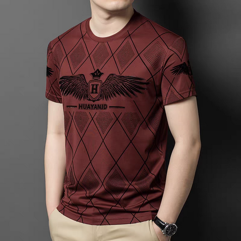 Obsidian Aegis Crest Casual T-Shirt