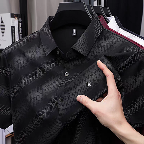Meridian Luxe Patterned Shirt